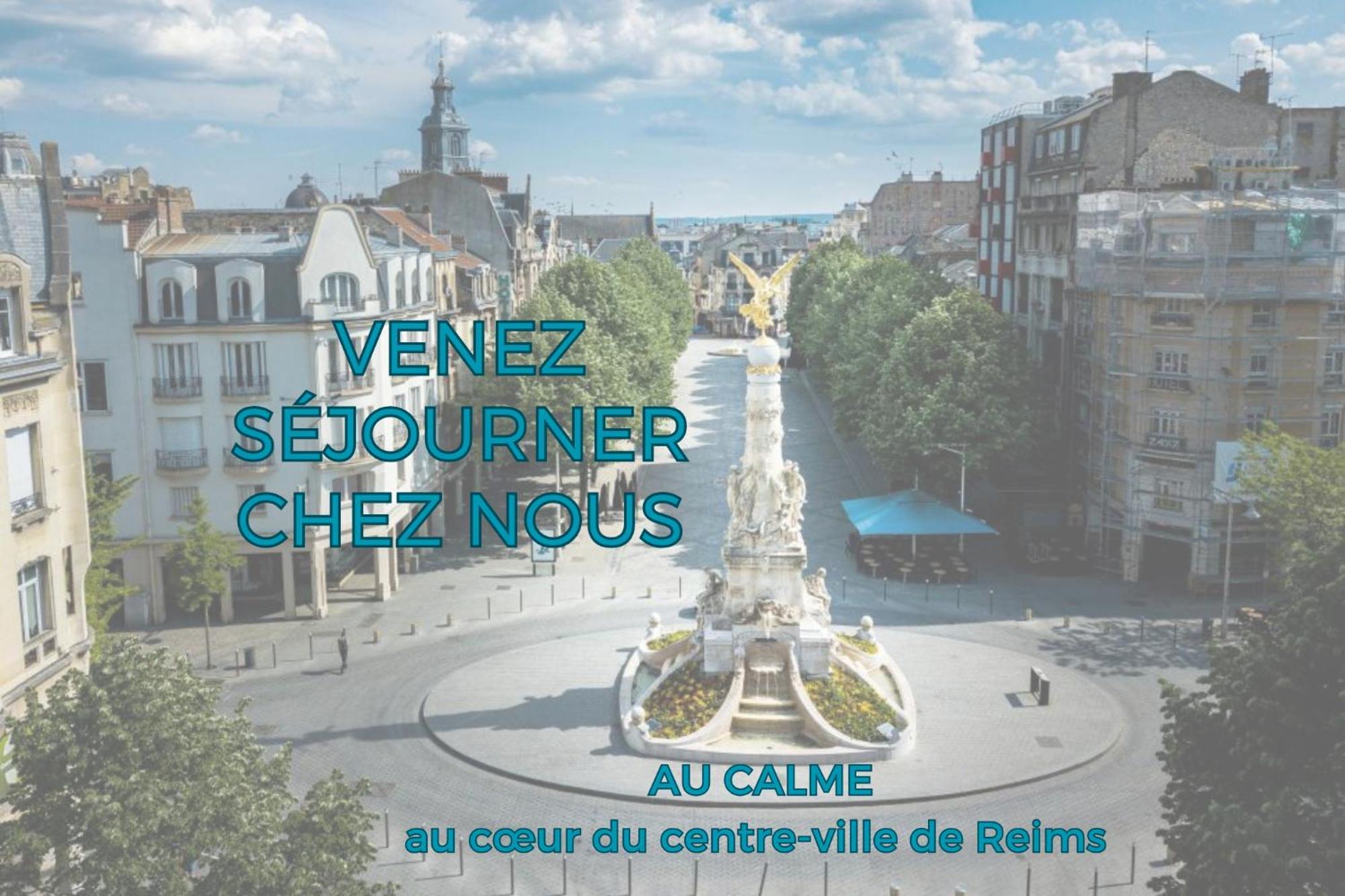 Passage Secret - Ideal Pro, Couples, Familles & Amis - Le Calme En Hypercentre - Wifi Haut Debit - Netflix - Machine A Laver - Gare, Cathedrale, Commerces, Restaurants & Transports En Commun A Moins De 10 Minutes A Pied 兰斯 外观 照片